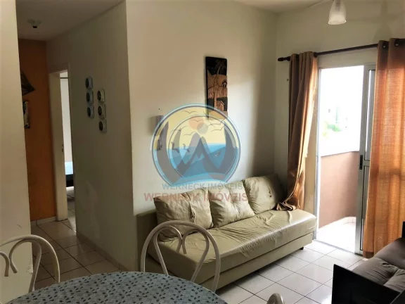 Imagem Impecável apartamento à venda em Ubatuba-SP, Praia Grande: 2 quartos, 1 suíte, 1 sala, 2 banheiros, 1 vaga, 64m²!