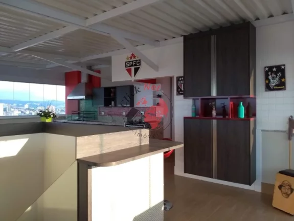 Imagem Cobertura Triplex ,Estudo permuta ,3 suítes ,2 com sacada, ,espaço gourmet , 4 vagas ,bairro Nova Petrópolis, São bernardo campo