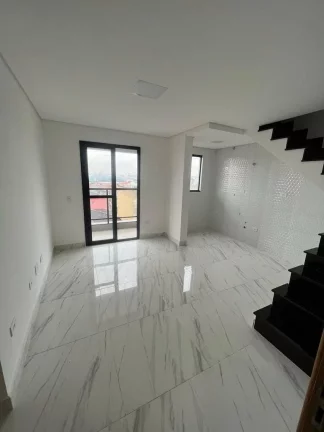 Imagem Cobertura com 2 dormitórios à venda, 88 m² por R$ 425.000,00 - Cidade São Jorge - Santo André/SP