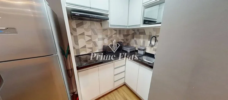 Imagem Flat disponível para venda no Aparthotel Adagio Sao Paulo Moema, com 39m², 1 dormitório e 1 vaga de garagem