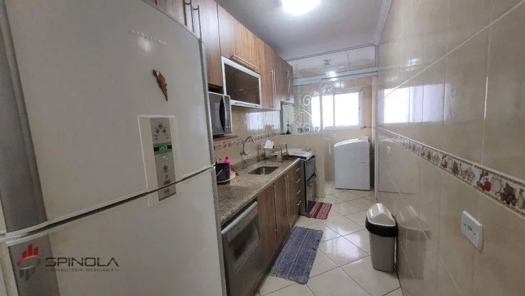 Imagem Apartamento com 3 dormitórios à venda, 102 m² por R$ 795.000,00 - Maracanã - Praia Grande/SP