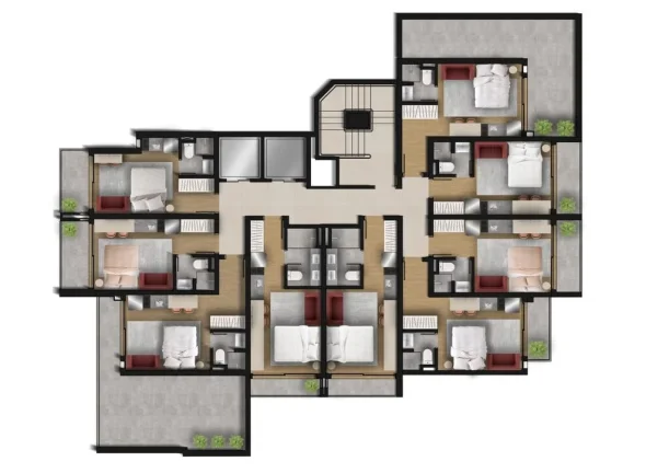 Imagem O Stella Marina é o mais novo empreendimento imobiliário localizado no Brooklin, um dos bairros ma...