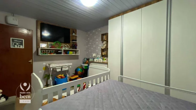 Imagem MEGA PROMOÇÃO! casa com 2 quartos e móveis planejados, área gourmet, 2 vagas de garagem à venda de R$350K por R$292.500 - Piraquara/PR