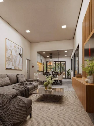Imagem Casa com 4 dormitórios à venda, 180 m² por R$ 1.390.000,00 - Condomínio Parque dos Buritis - Lagoa Santa/MG