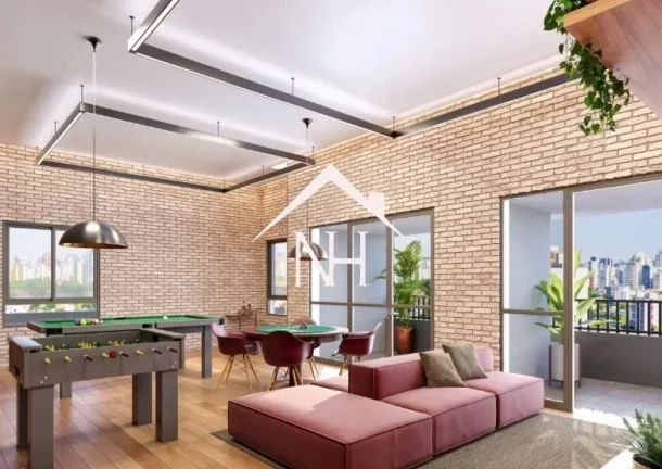 Imagem apartamento de 92m c/ 3 dormitórios (1 suíte), 2 vagas, terraço gourmet, Brinquedoteca, Piscinas, salão de jogos e festas, playground, academia, lobby