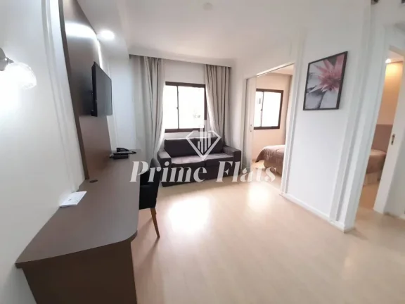 Imagem Flat disponível para locação no The World Hotels, com 30m², 1 dormitório e 1 vaga