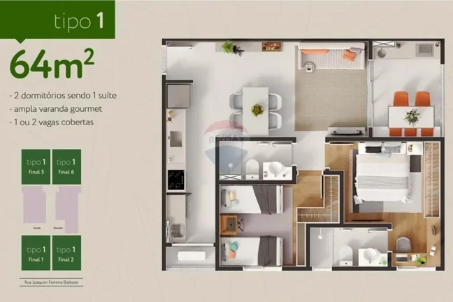 Imagem Apartamento na Planta 2 Quartos Vila Gabriel Sorocaba, ENTREGA EM 2026