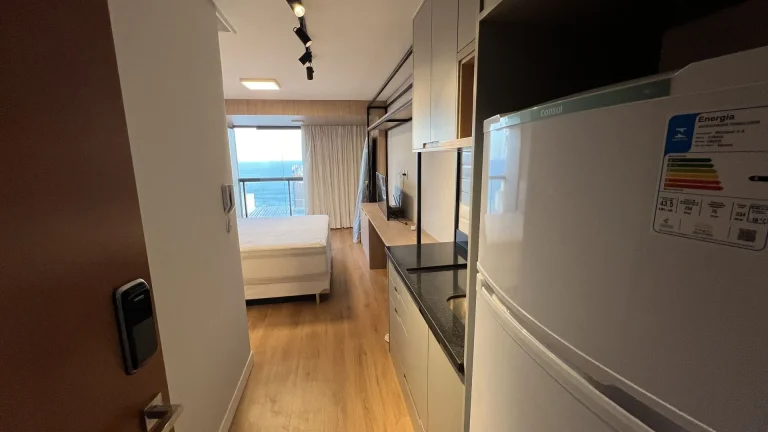 Imagem Flat à venda na Barra, Salvador - Mobiliado com vista para o mar
