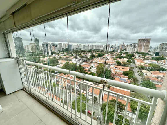 Imagem Apartamento brooklin proximo Av. Berrini andar alto vista livre