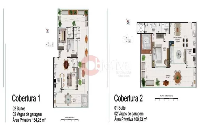 Imagem Lançamento de aptos e coberturas de 1 a 3 quartos - Passagem - Cabo Frio