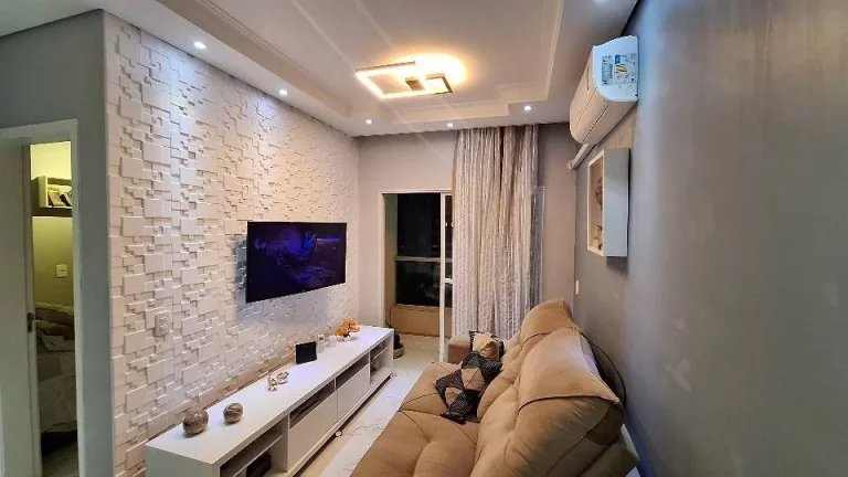 Imagem APTO ACONCHEGANTE - 2 DORM 1 SUÍTE TODO REFORMADO - COND. PORTAL DOS CRISTAIS - JARDIM SÃO PEDRO - HORTOLÂNDIA