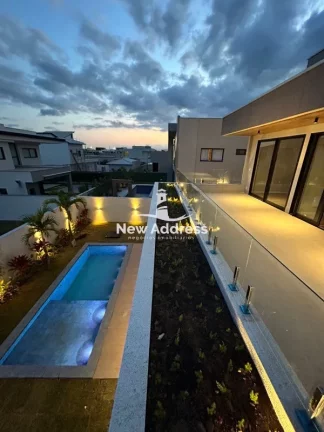 Imagem Casa Alto Padrão com 4 Quartos e Lazer Completo no Alphaville Jacuhy