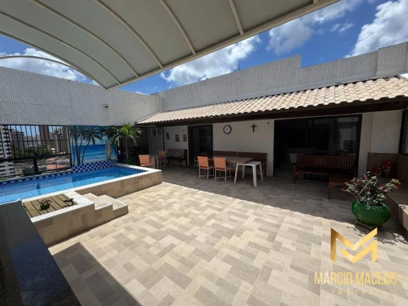 Imagem Cobertura com 4 suítes à venda, 240 m² por R$ 900.000 - Dionisio Torres - Fortaleza/CE
