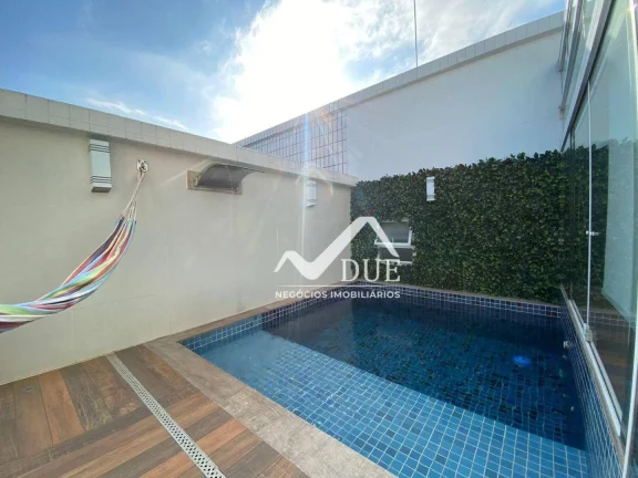 Imagem Cobertura com 3 dormitórios ,porteira fechada à venda, 226 m² por R$ 1.800.000 - Ponta da Praia - Santos/SP