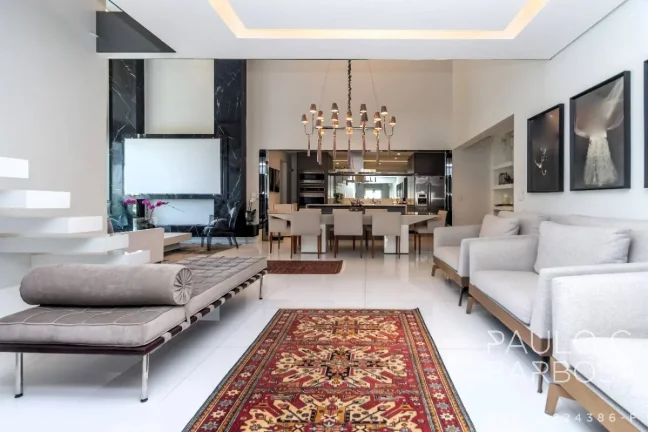 Imagem Campo Belo Venda - 4 Suítes - 4 Vagas - Mobiliado - 254m²