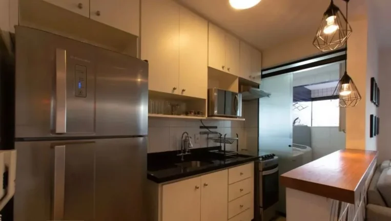 Imagem Apartamento 57M², 2Q, 1 Banheiro, 1 Vaga, Academia, Churrasqueira, Piscina Adulto e Infantil, Salão de Festas e Jogos, Sauna, Quadra de Squash, Jardim