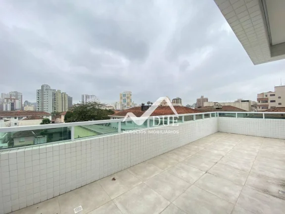 Imagem Apartamento Garden com 2 dormitórios à venda, 53 m² por R$ 720.000,00 - Embaré - Santos/SP