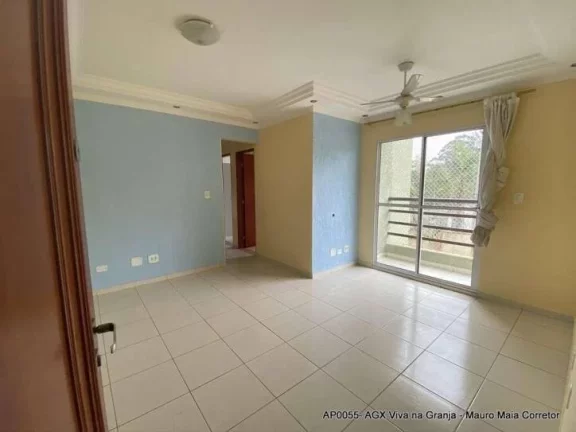 Imagem Apartamento 2 dorm à venda, 48,95 m²- Granja Viana - Carapicuíba/SP