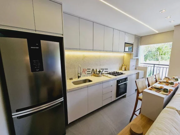 Imagem Apartamento/Lançamento com 2 dormitórios à venda, 69 m² por R$ 692.600 - Botânica Flora Brasilis - Indaiatuba/SP