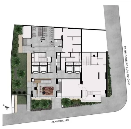 Imagem Apartamentos para investir nos Jardins. Em uma região sofisticada e valorizada ao lado da Av. Pauli...