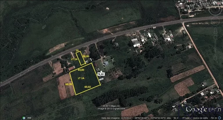 Terrenos à venda na BR 158 parque Pinheiro Machado