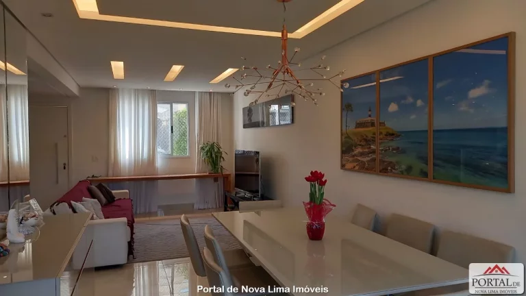Imagem Casa a venda em Nova Lima, prontinha para você! Uma Casa dos Sonhos Espera por Você no Condomínio Village Royale!