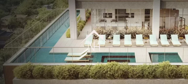 Imagem Studio de 29m com dormitório e terraço,Churrasqueira,Deck, Fitness, Pet Place, Piscina, Sauna, Solarium, Spa, Bicicletário Lavanderia, Salão de Festas