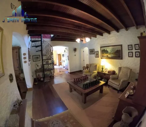 Imagem Chácara com 4.192m², casa principal + anexos SPA e academia! Em Condomínio.