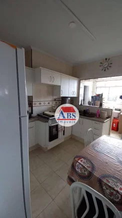 Imagem Apartamento com 3 dormitórios à venda, 110 m² por R$ 580.000 - Aparecida - Santos/SP Frente vista livre
