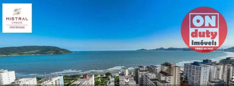 Imagem Apartamento à venda, 123 m² por R$ 1.872.000,00 - Embaré - Santos/SP