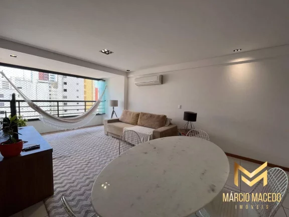 Imagem Apartamento com 1 dormitório à venda, 59 m² por R$ 470.000,00 - Meireles - Fortaleza/CE