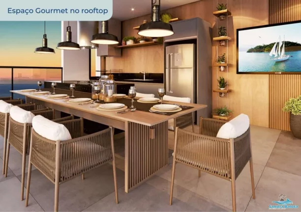 Imagem Stúdios de 35,70 m²/Toninhas-Ubatuba
