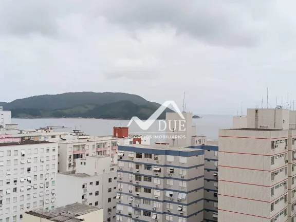 Imagem Apartamento com 2 dormitórios à venda, 128 m² por R$ 1.600.000,00 - Embaré - Santos/SP