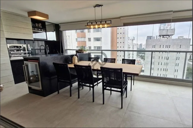 Imagem Apartamento Brooklin andar alto vista livre