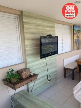 Imagem Apartamento com 3 dormitórios à venda, 110 m² por R$ 1.550.000,00 - Vila Luis Antônio - Guarujá/SP