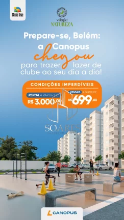 Imagem Village Natureza – 2 Quartos planejados + Espaço Fitness Equipado