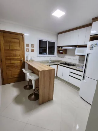 Imagem Sobrado com 2 dormitórios para alugar, 135 m² por R$ 3.800/mês - Campestre - Santo André/SP