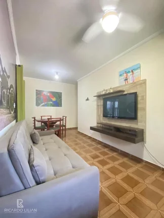 Imagem Apartamento Garden com quintal privativo localizado a 350 metros da praia do Caiçara.