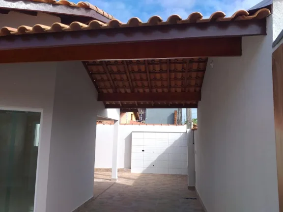 Imagem Casa para Venda em Itanhaém, Tupy, 3 dormitórios, 1 suíte, 1 banheiro, 2 vagas