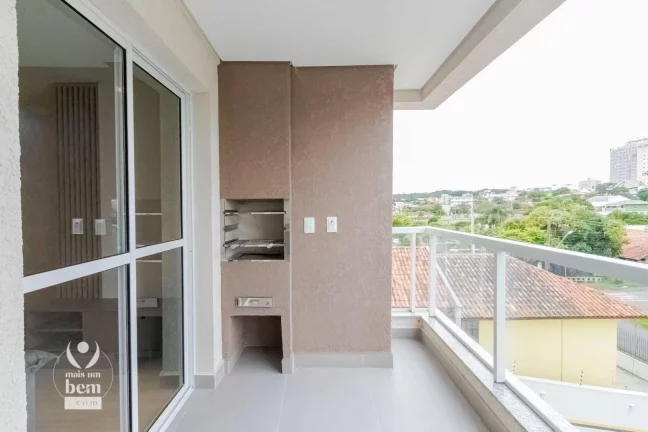 Imagem Lindo apartamento novo, com 2 quartos (1 suíte), sacada com churrasqueira à venda por R$ 551.023,26 - Tingui - Curitiba/PR