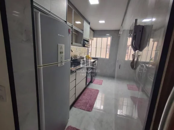 Imagem Apartamento de 2 Dormitórios, 1 Banheiro, 1° andar, Piscina, Salão de Festas, muito Lazer no Jardim Estrela, Mauá-SP