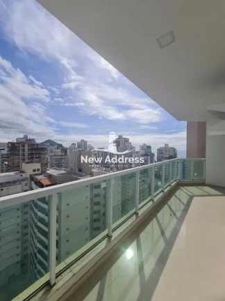 Imagem Apartamento na Praia da Costa com 120m², 3 quartos (1 suíte), 3 vagas, varandas e lazer completo. Andar alto, perto do Shopping Praia da Costa!