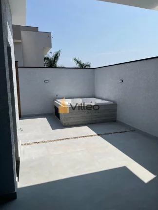 Imagem Descubra o equilíbrio perfeito entre modernidade, conforto e segurança nesta belíssima casa térr...