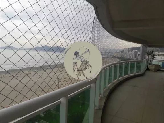 Imagem Apartamento a venda de frente pro mar de alto padrão em Santos com lazer!!!