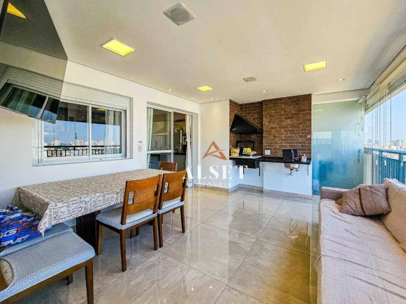 Imagem Apartamento no Belém com 3 dormitórios e varanda gourmet