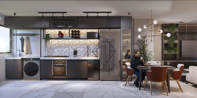 Imagem Apartamentos com varanda / sacada gourmet a 400m da praia de Intermares - AP2077