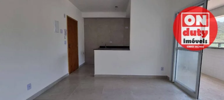 Imagem Apartamento com 2 dormitórios à venda, 55 m² por R$ 500.000,00 - Marapé - Santos/SP