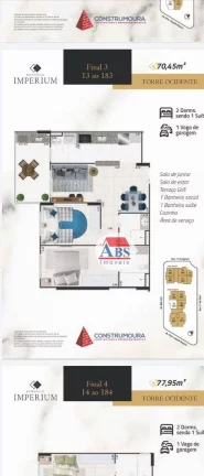 Imagem Apartamento à venda, 70 m² por R$ 420.000,00 - Nova Mirim - Praia Grande/SP