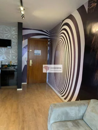 Imagem Apartamento com 1 dormitório para alugar, 38 m² por R$ 8.517,00/mês - Itaim Bibi - São Paulo/SP