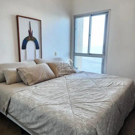 Imagem Apartamento com vista para o oceano no Morro do Maluf em Guarujá-SP: 3 quartos, 1 suíte, 2 salas, 3 banheiros, 1 vaga, 128m².